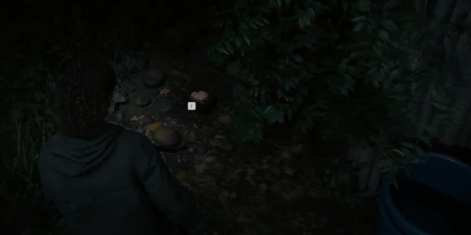 The Alan Wake 2 character found a lunch box next to the Kalevala Knights Workshop.