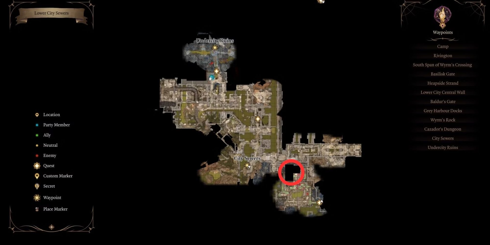 Baldur's Gate 3 - Mol Location