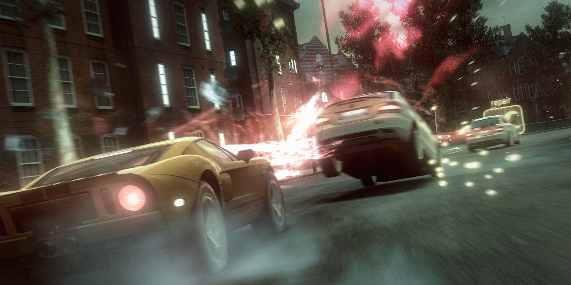Blur Car Combat Chase