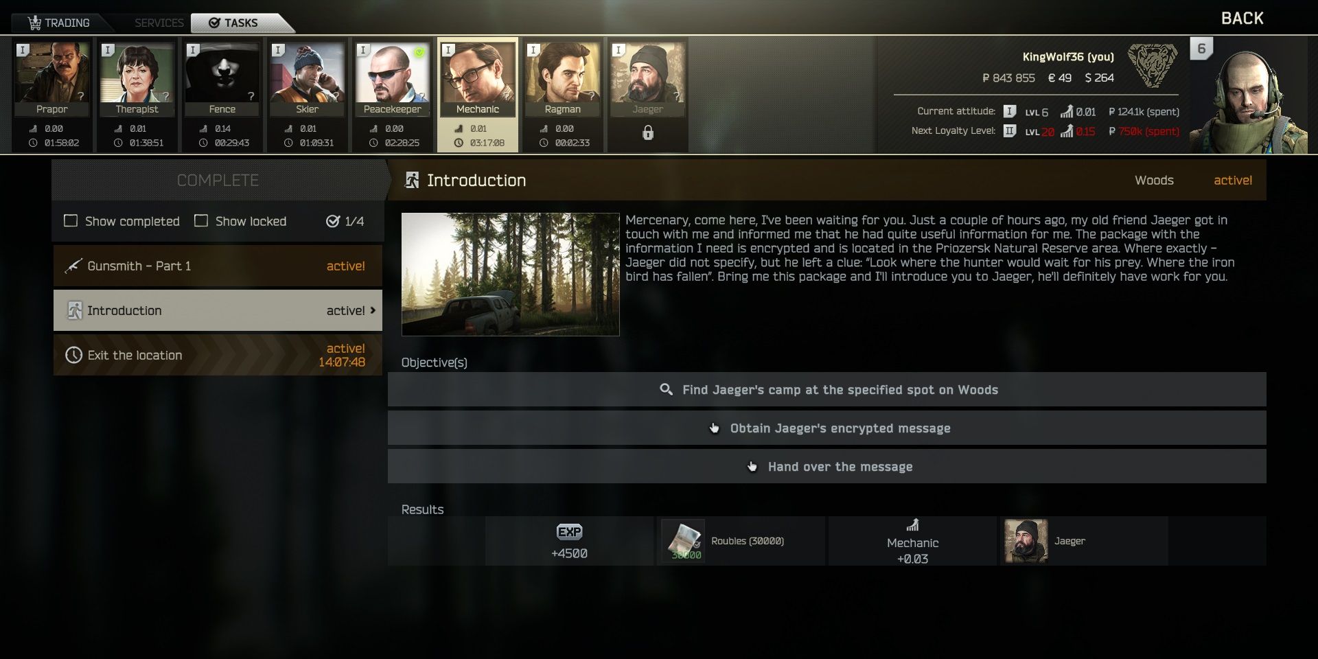 Escape From Tarkov How To Unlock Jaeger