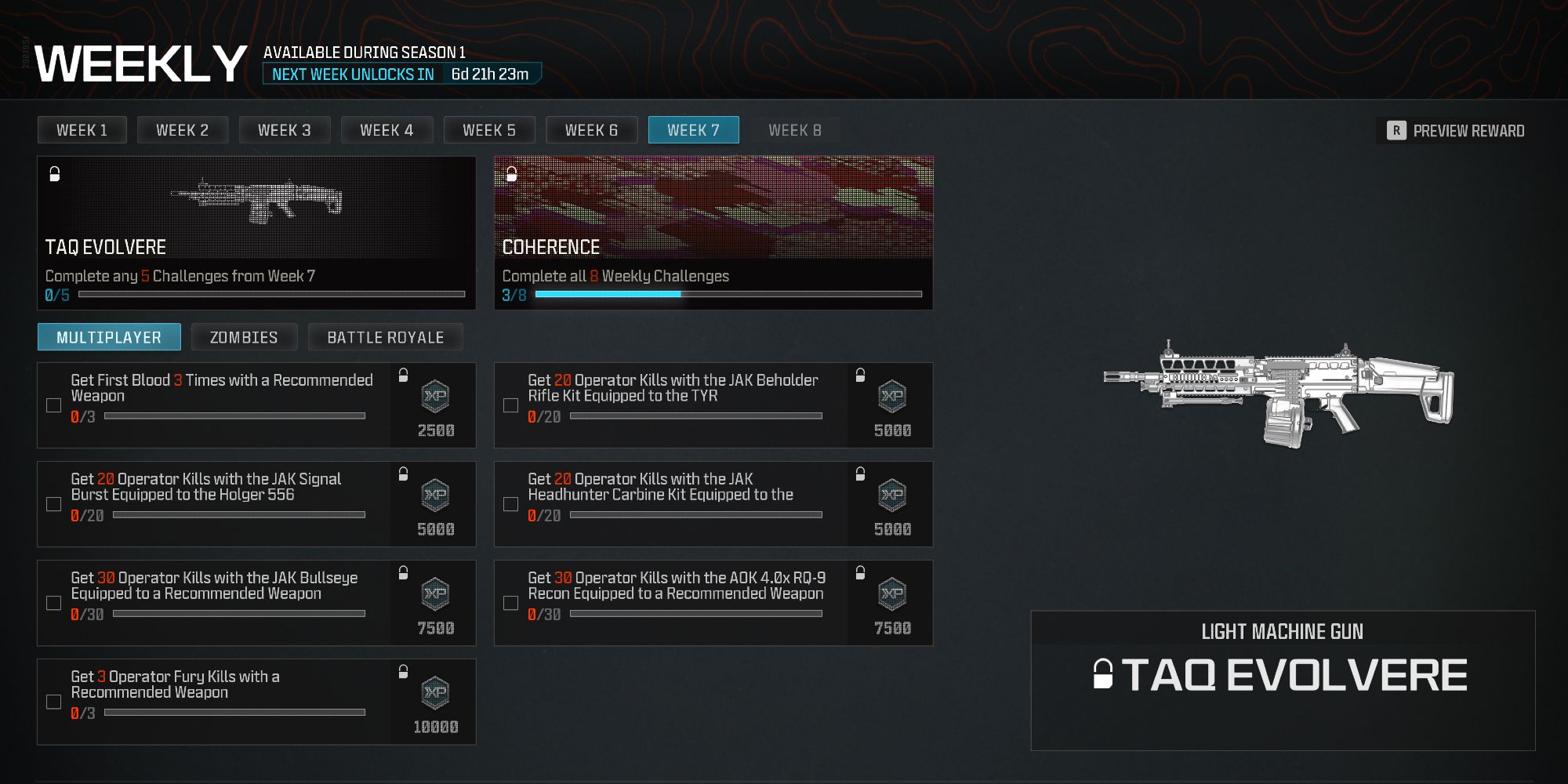 how to unlock the TAQ Evolvere in Modern Warfare 3 & Warzone 