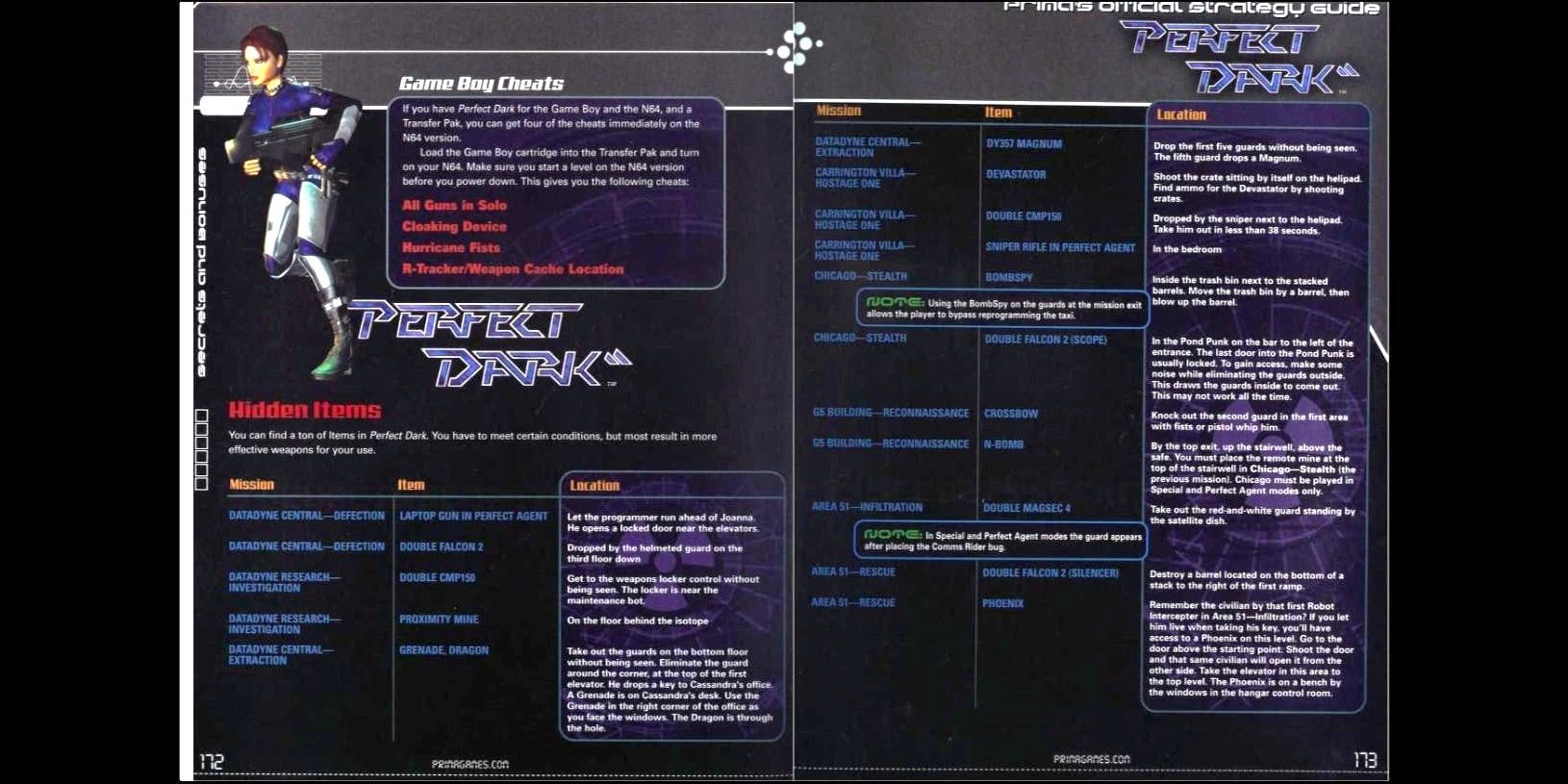 The Perfect Dark strategy guide helped many gamers