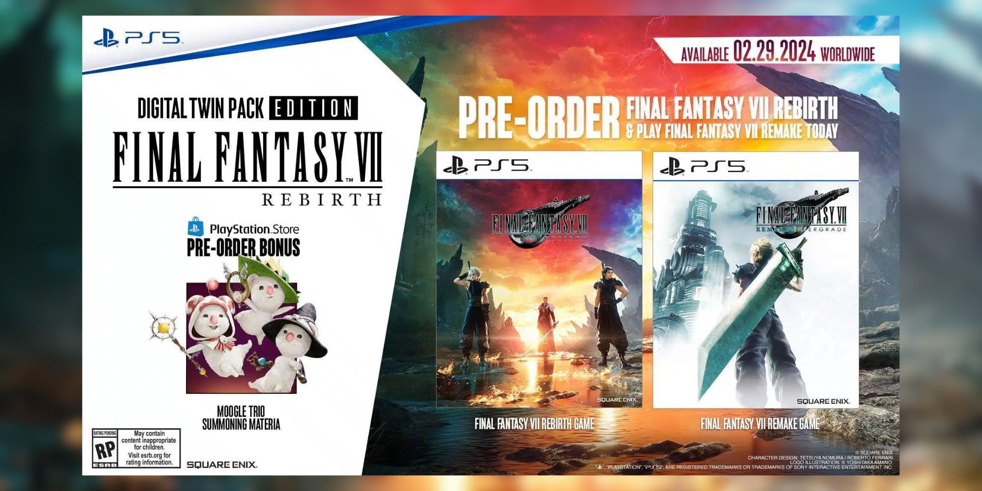  Final Fantasy VII Rebirth - Exclusive  Edition