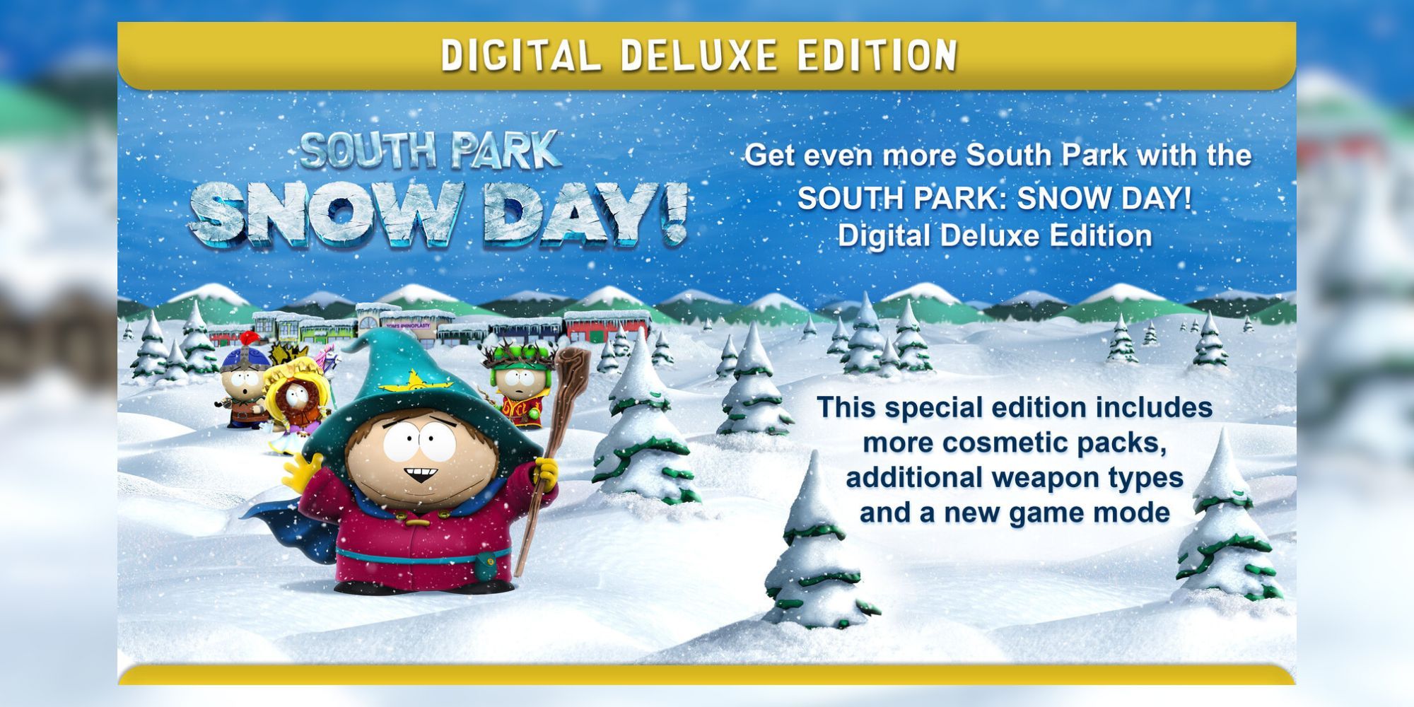 Feature image for the South Park: Snow Day! Digital Deluxe Edition contents