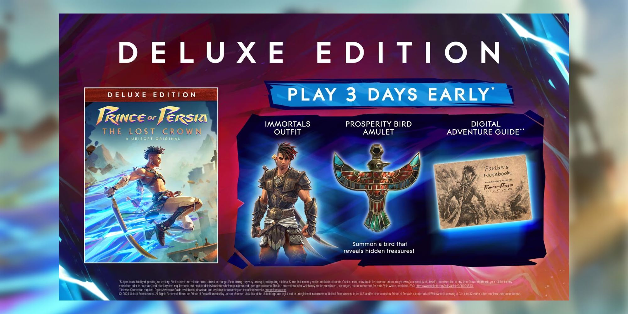 Pre-Order Prince Of Persia: The Lost Crown Deluxe Edition To Reveal ...