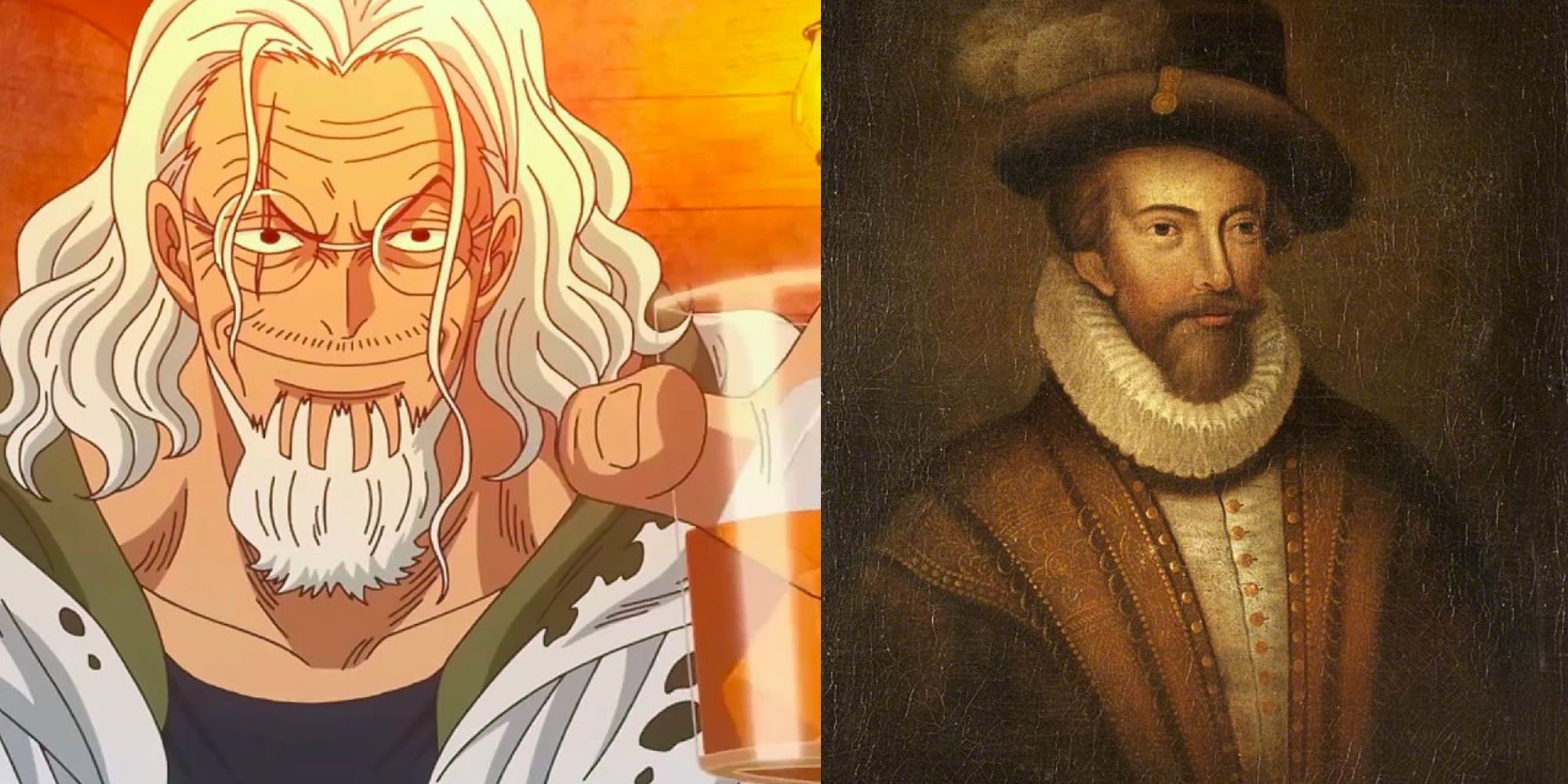 One Piece Rayleigh - Sir Walter Raleigh