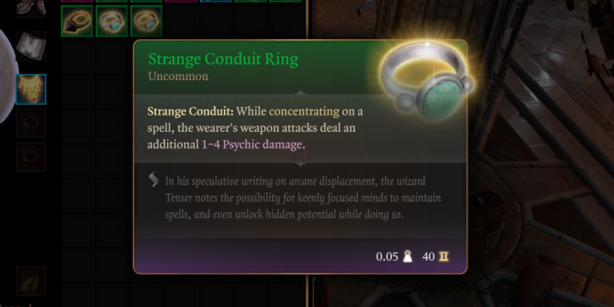 Strange Conduit Ring bg3