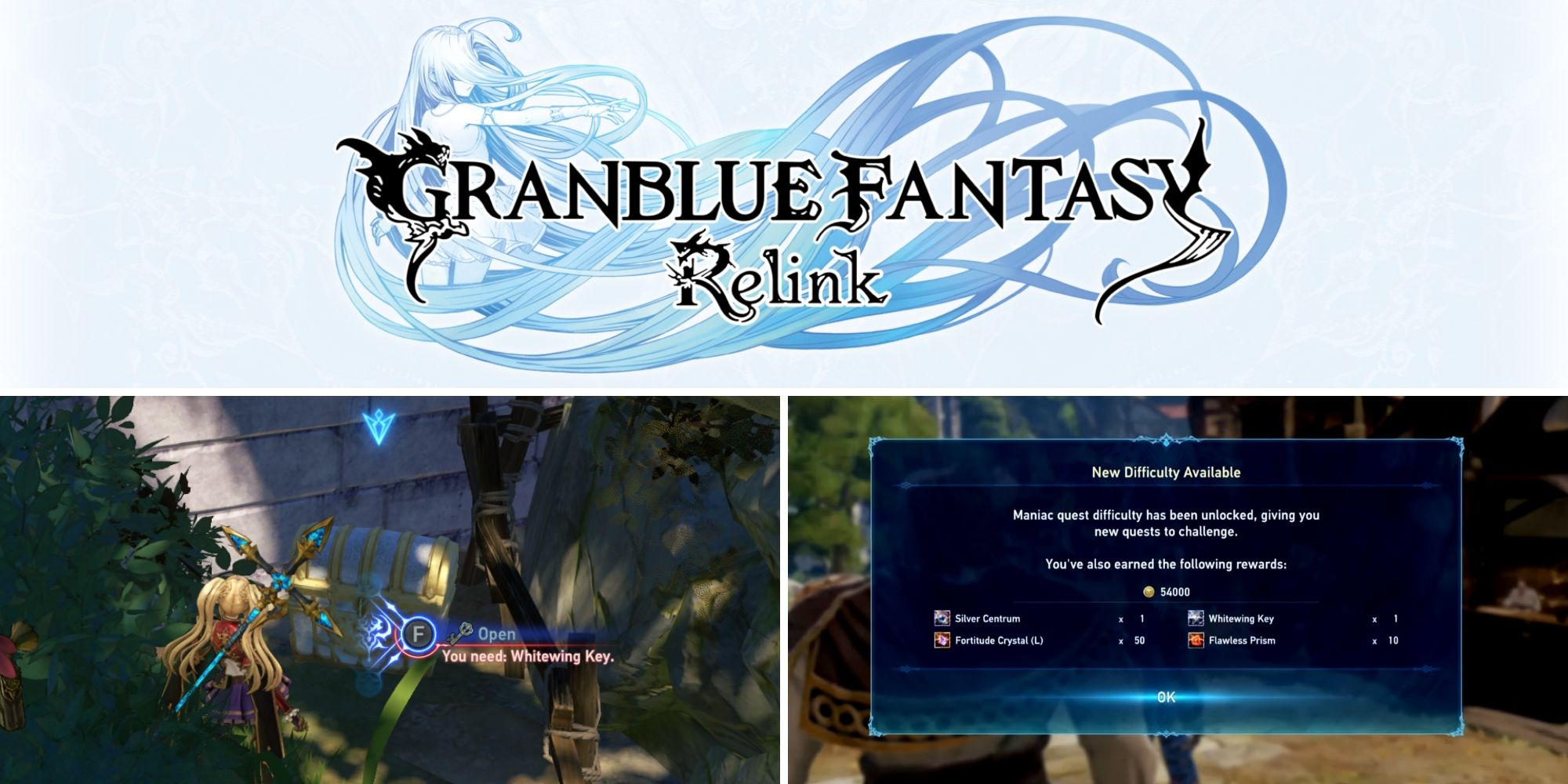 Granblue Fantasy: Relink - Where To Find Whitewing Key