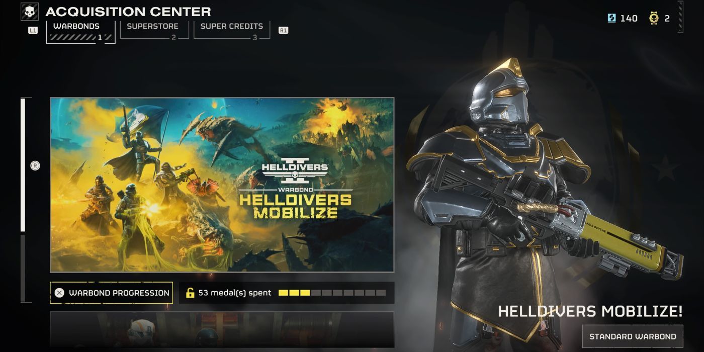 helldivers 2 mobilize warbond title page