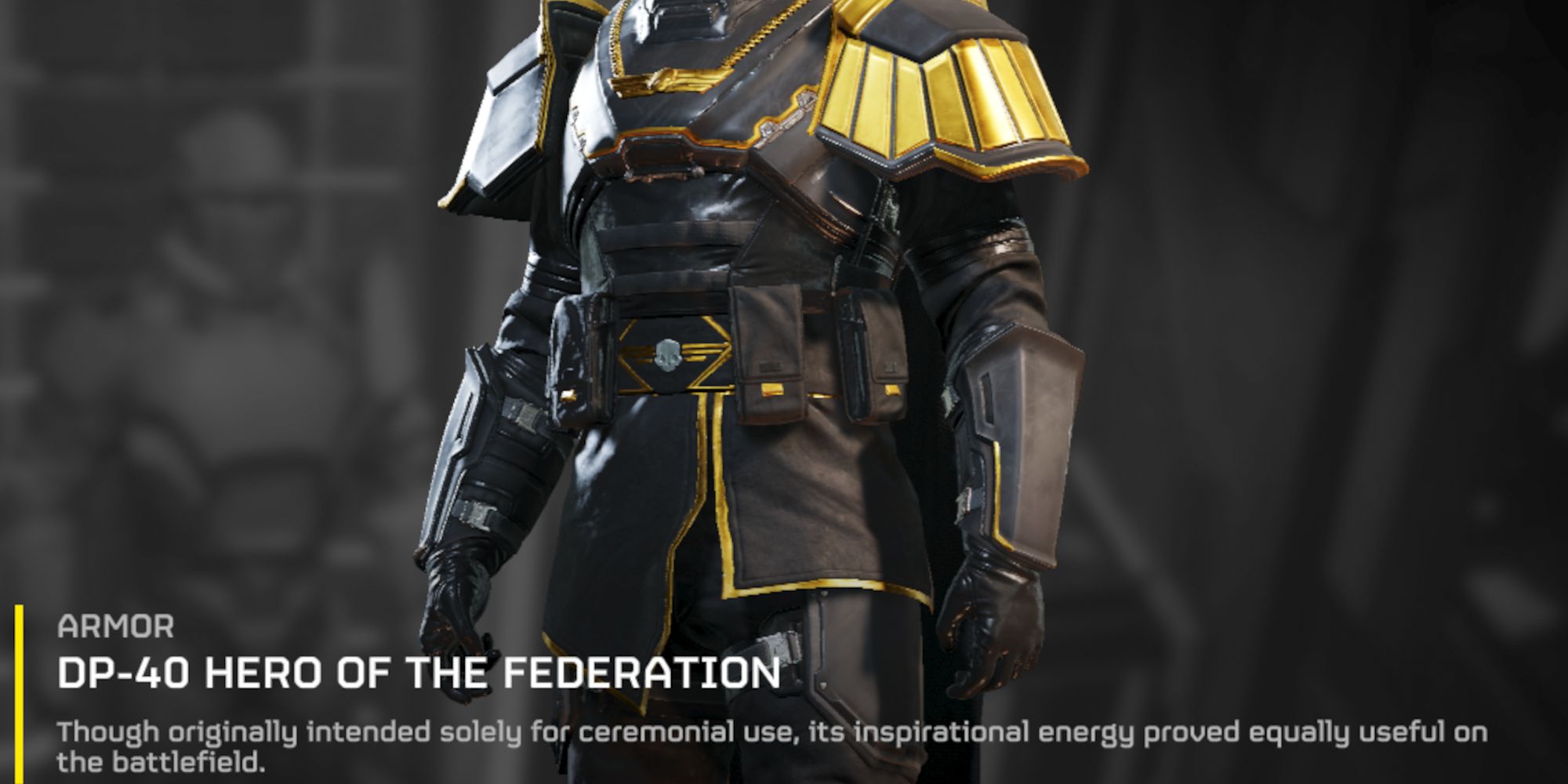 Hero of the federation armor in Helldivers 2