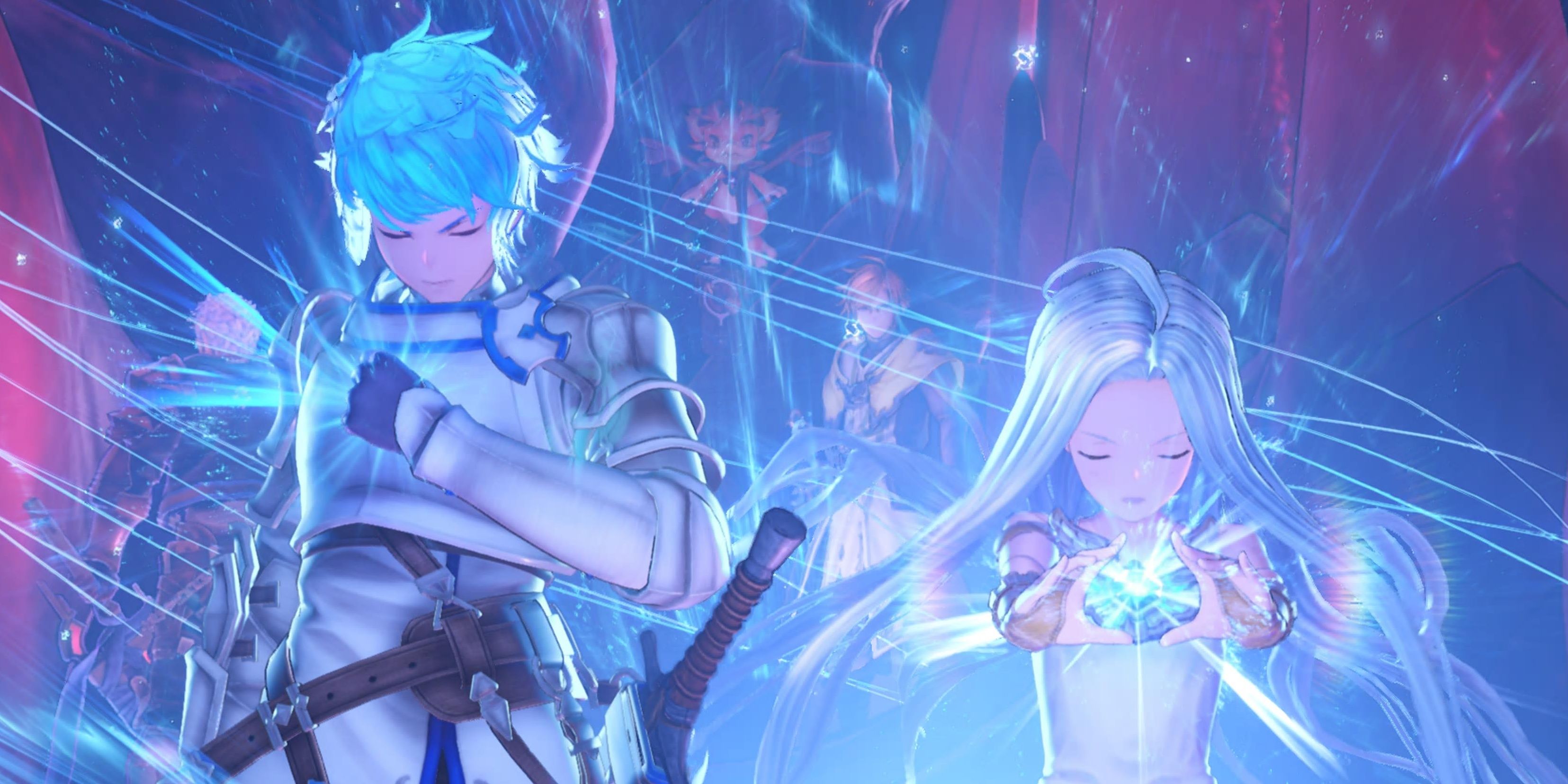 Lyria and Gran combine forces in Granblue Fantasy Relink