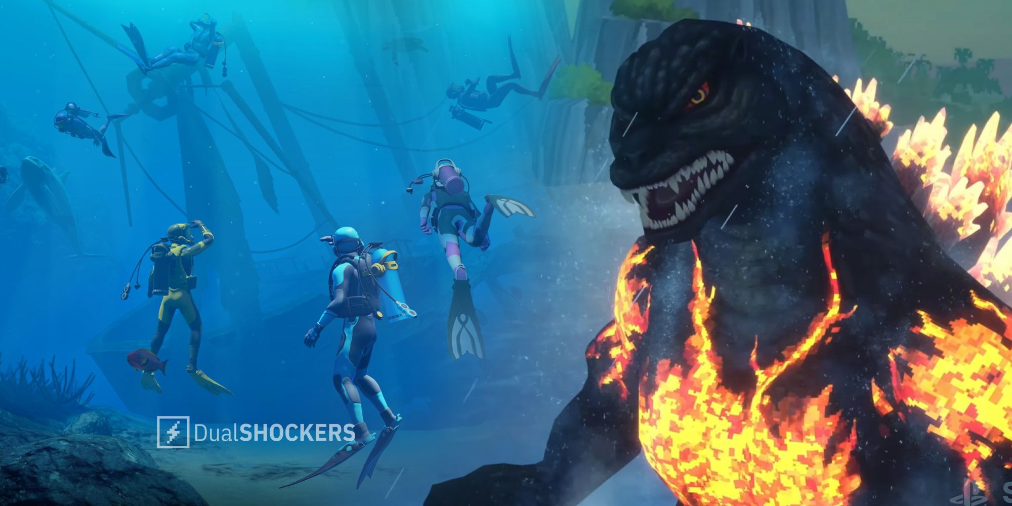 Endless Ocean Luminous and Dave the Diver's Godzilla DLC