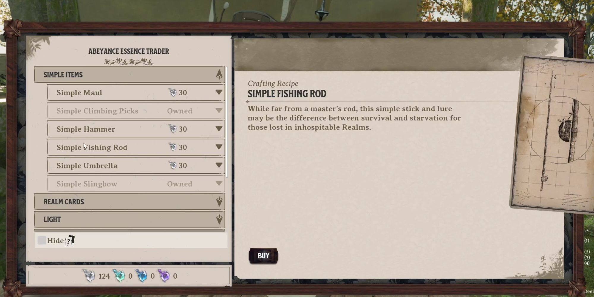 How to Get the Fishing Rod, Fishing Rod Recipe
