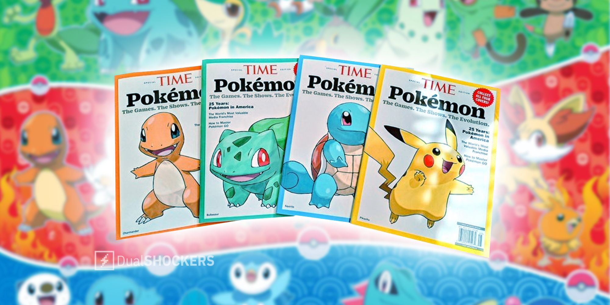 Pokemon Time Magazine covers
