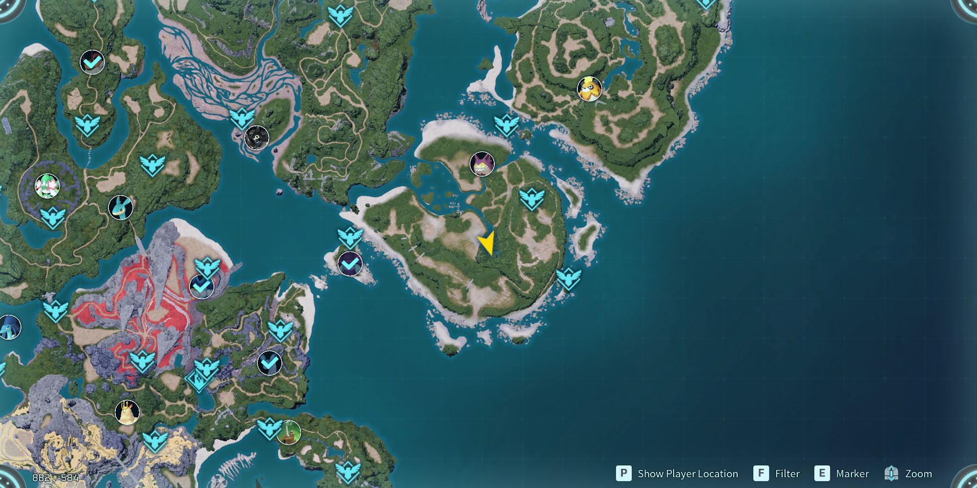 Palworld All Skill Fruit Tree Locations