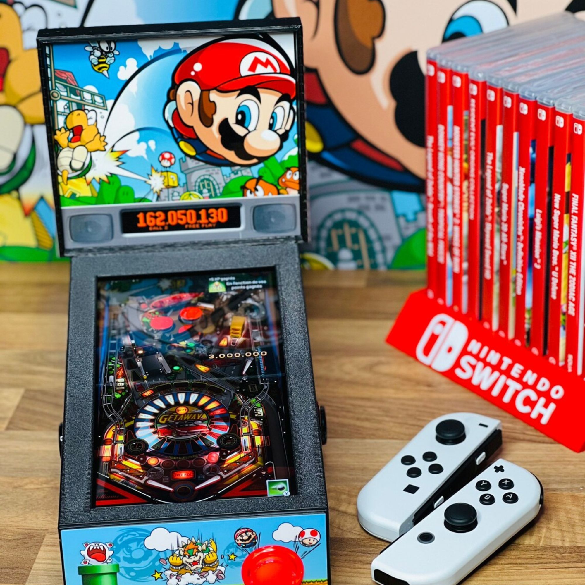 Produto ainda para o Super Mario Nintendo Switch PinCab