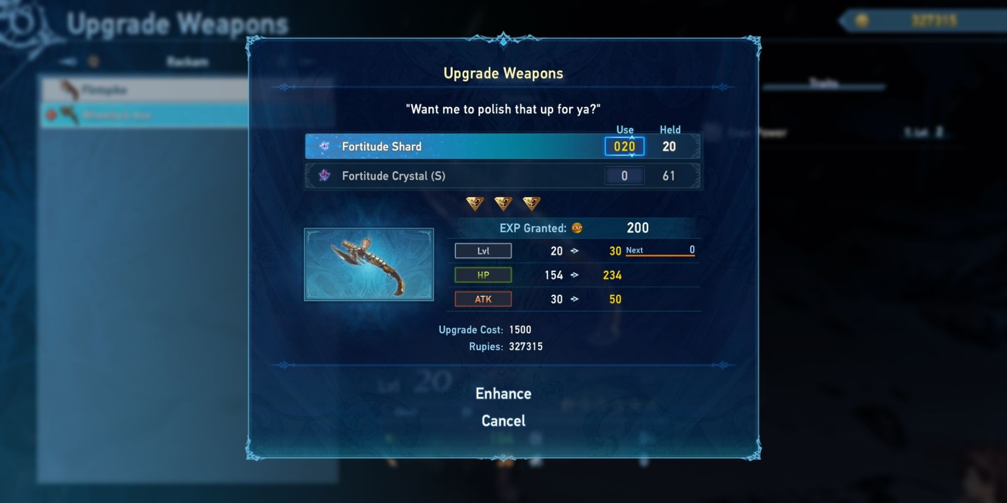 Granblue Fantasy: Relink - How To Upgrade Weapons