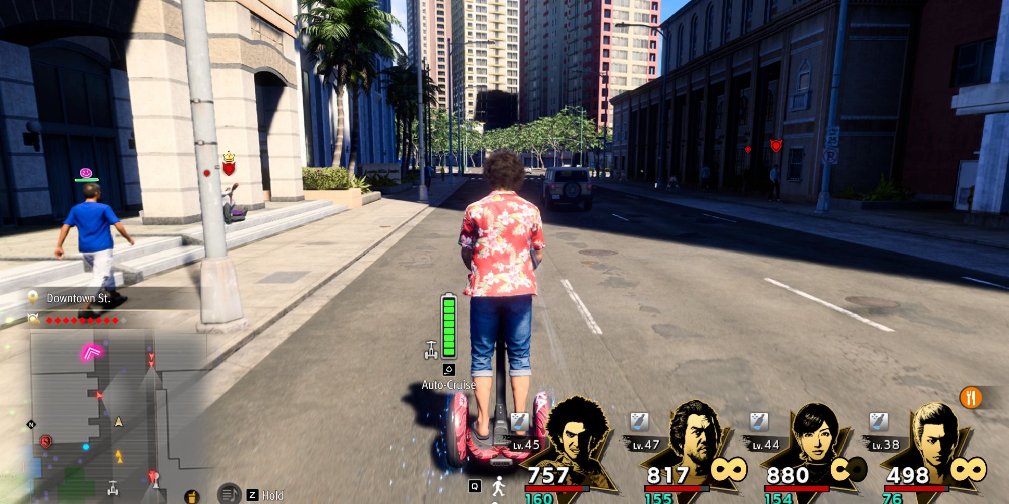 using street surfer fully maxed out in like a dragon infinite wealth