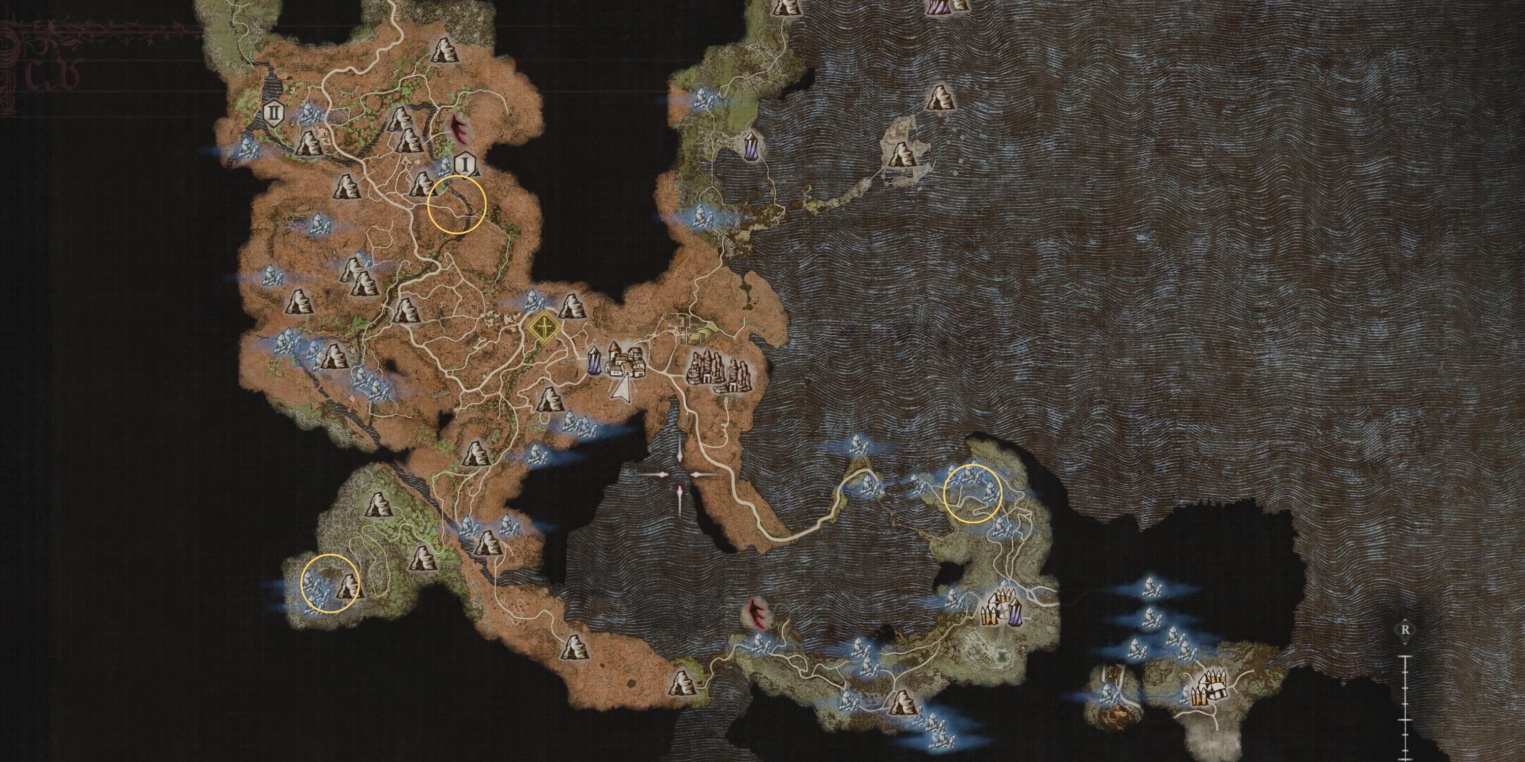 Dragon's Dogma 2_ Drake Map Location - Battahl Full Map