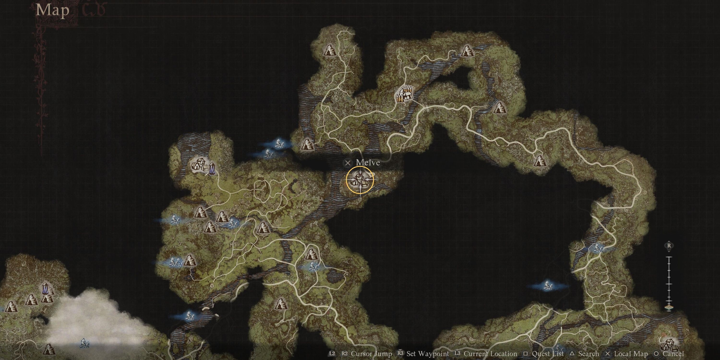 Dragon's Dogma 2_ Drake Map Location - Melve