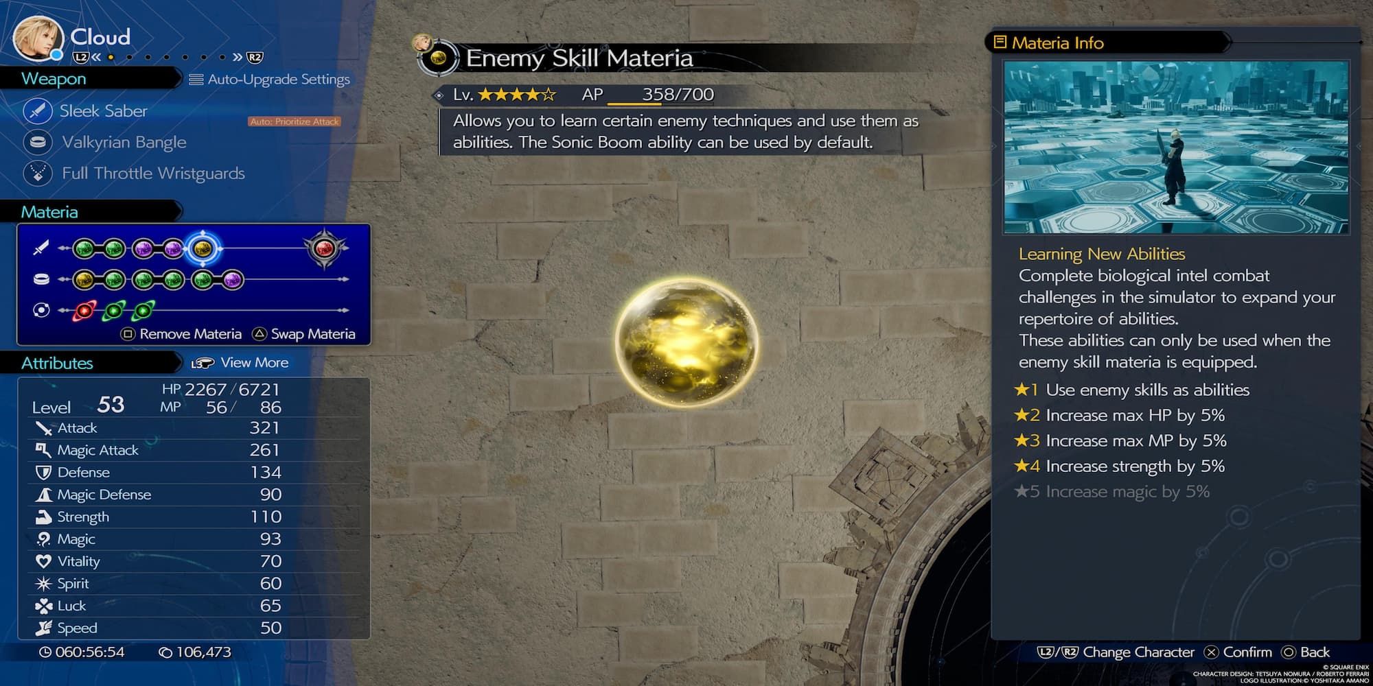 How To Get & Use Enemy Skill Materia