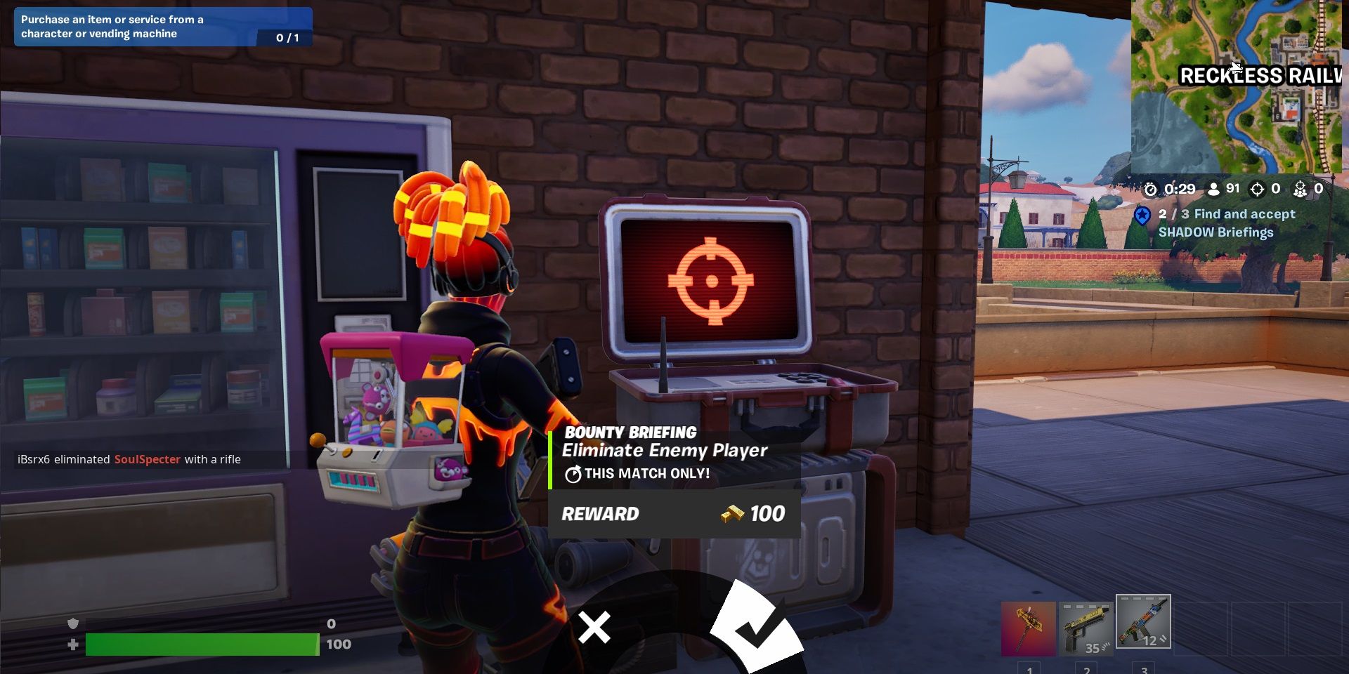 Fortnite How To Accept And Complete Shadow Briefings 4