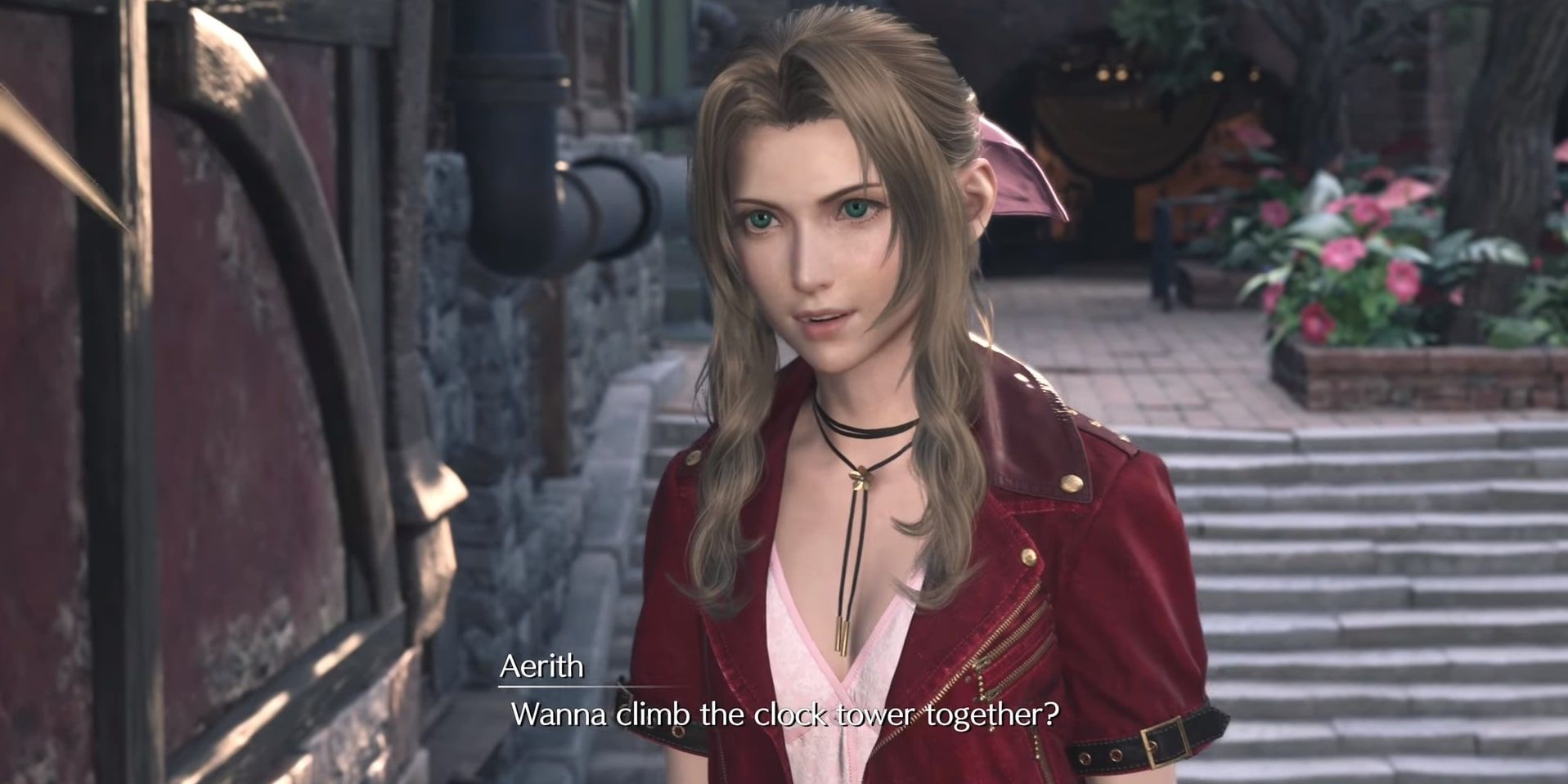 Aerith asks Cloud on a date in Final Fantasy 7 Rebirth 