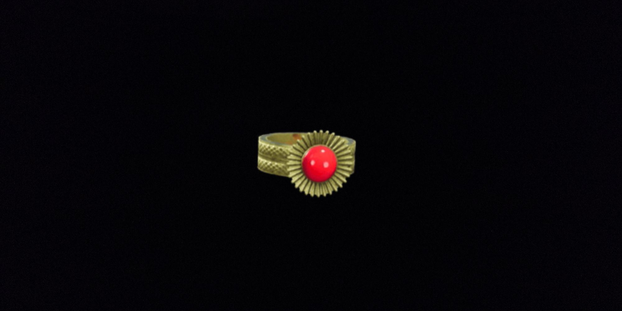 fury ring accessory on a black background