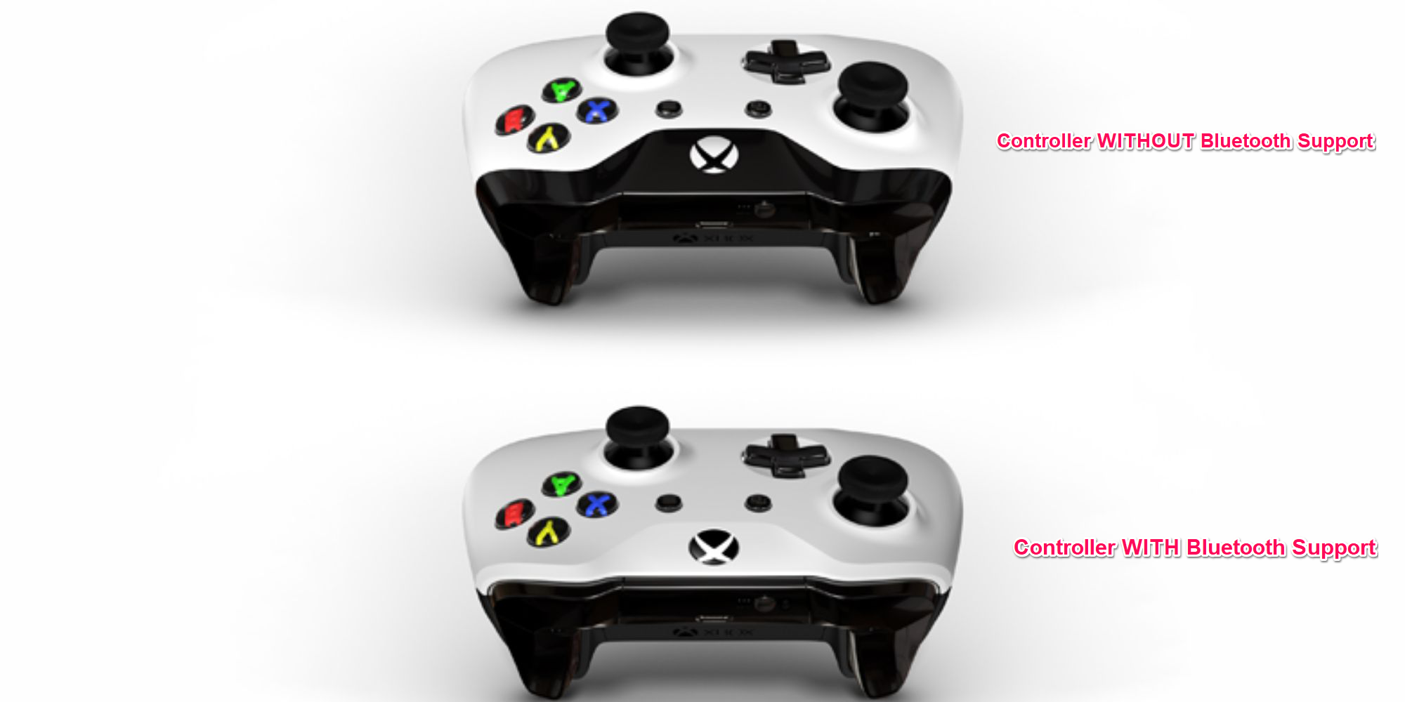 Xbox controller with bluetooth support