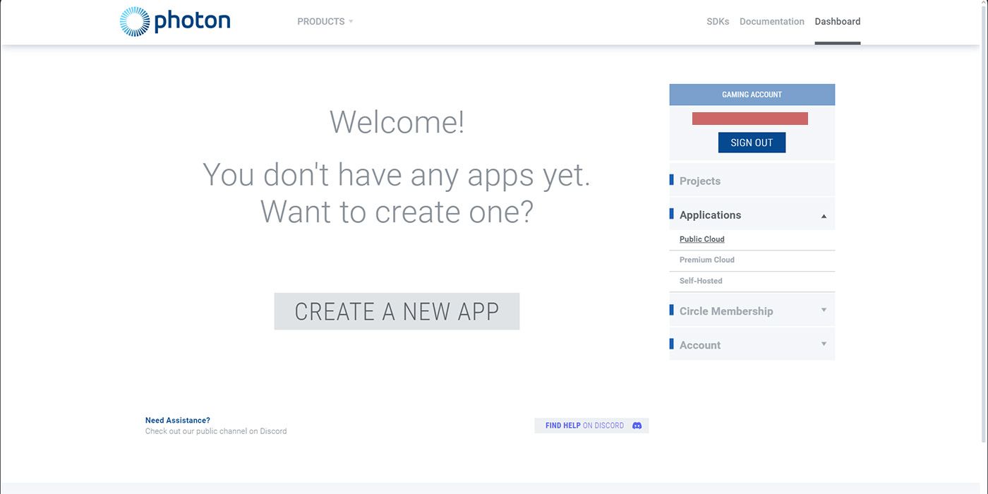 Create a new app in Photon Cloud, Content Warning