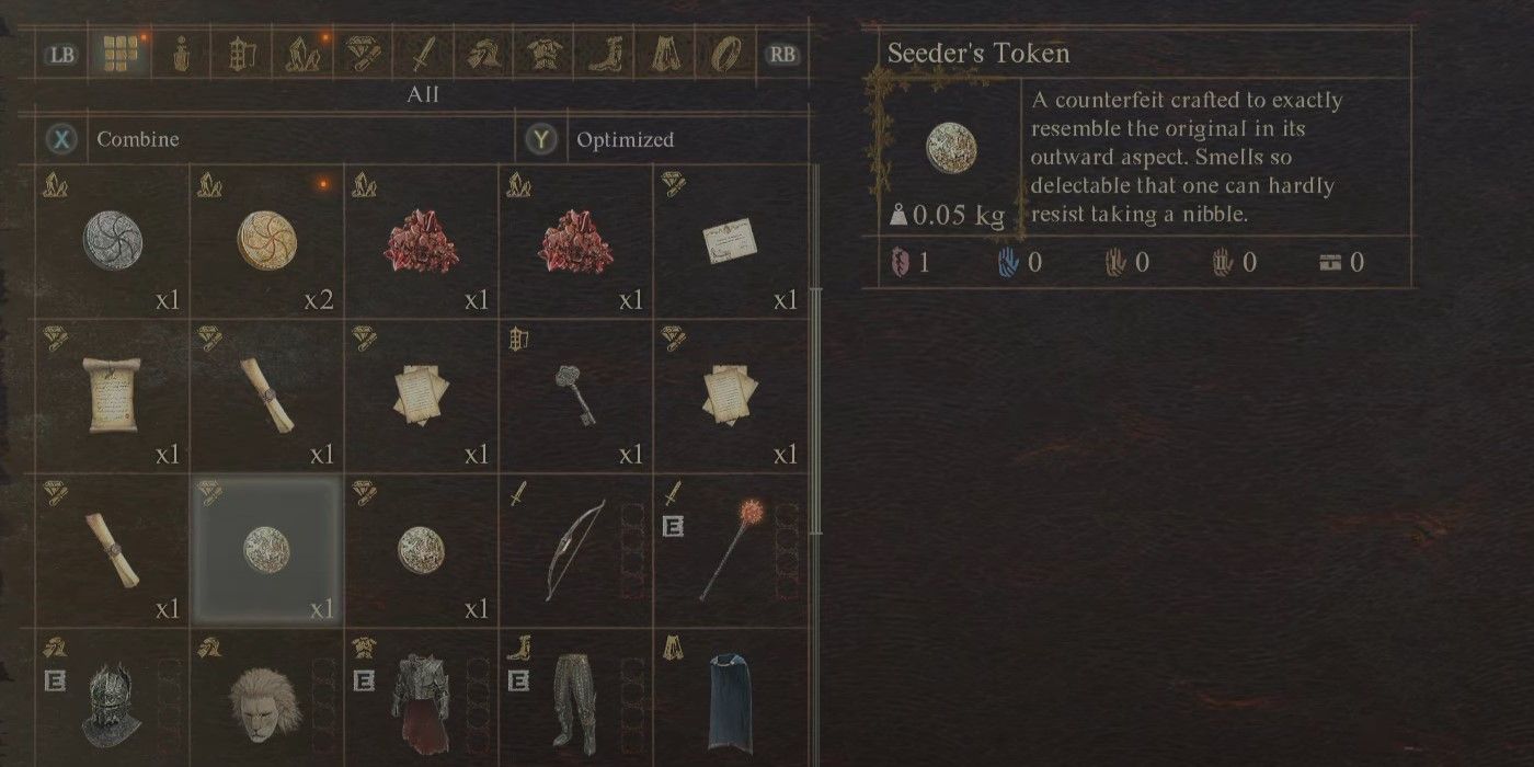 The Dragon's Dogma 2 character attempted to duplicate Seeker Tokens but they turned into Seeder Tokens that are useless.