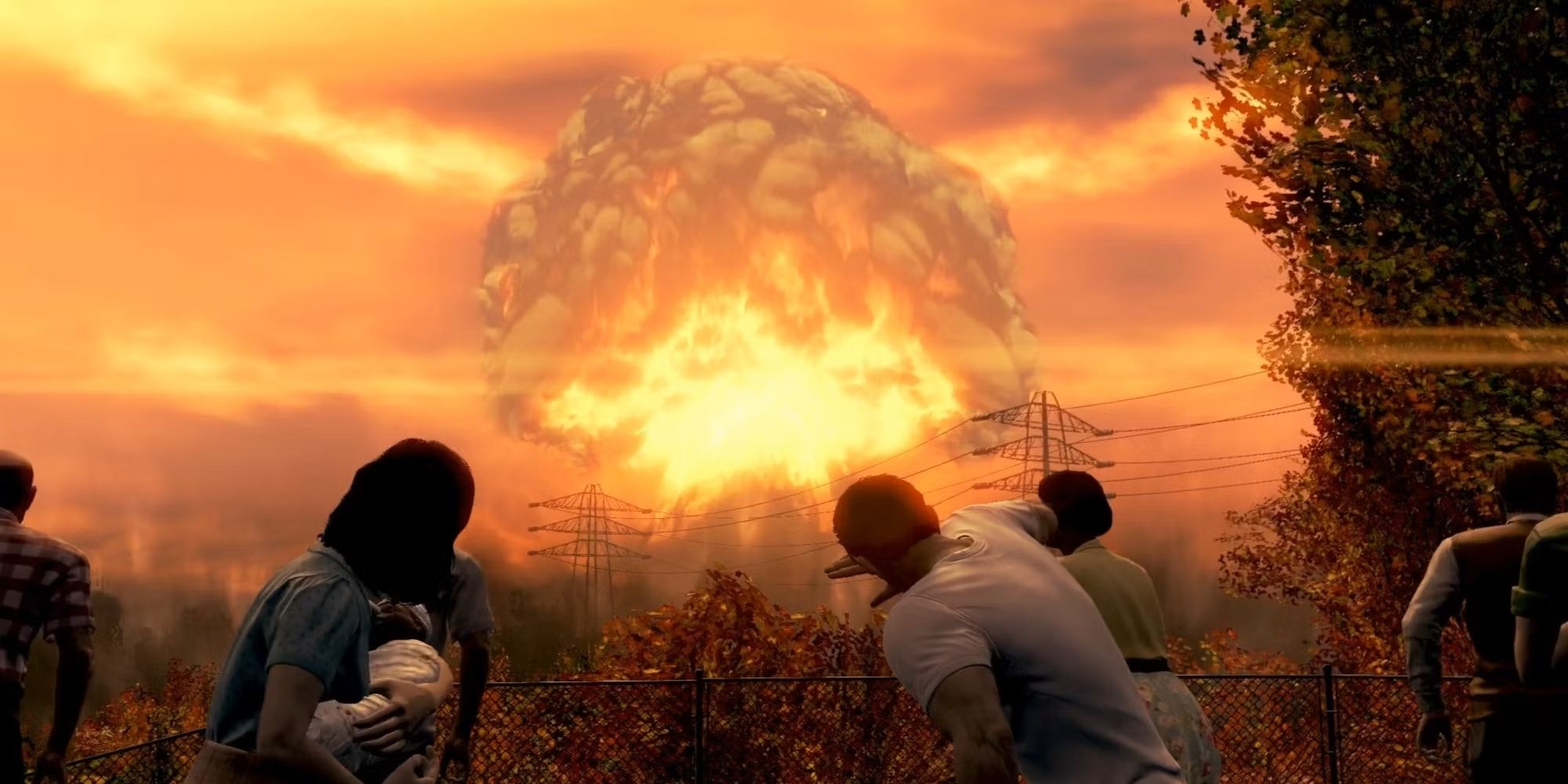 Fallout 4 opening scene nuke