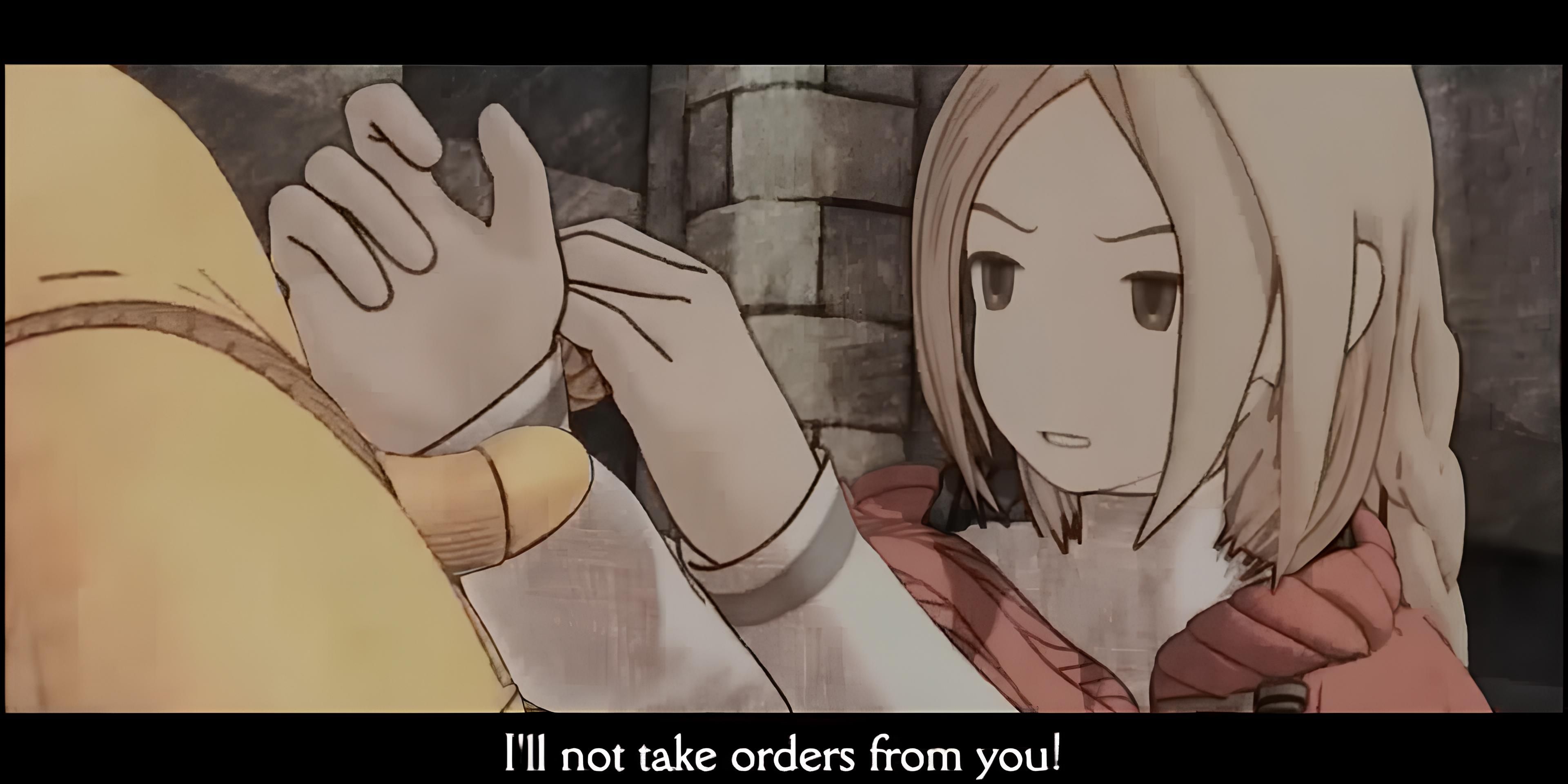 Ovelia speaks in Final Fantasy Tactics