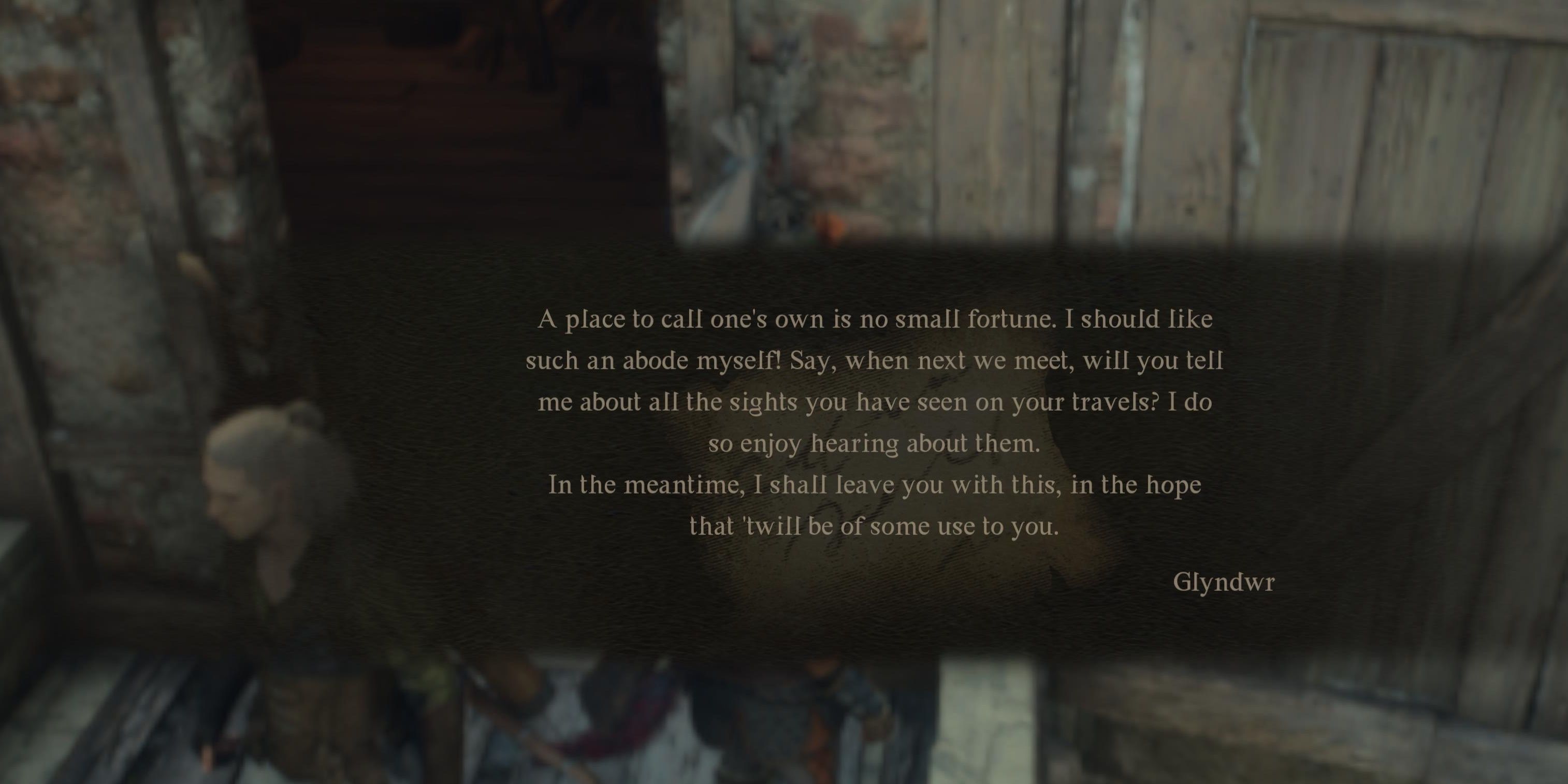 The Arisen recieves a note in Dragon's Dogma 2