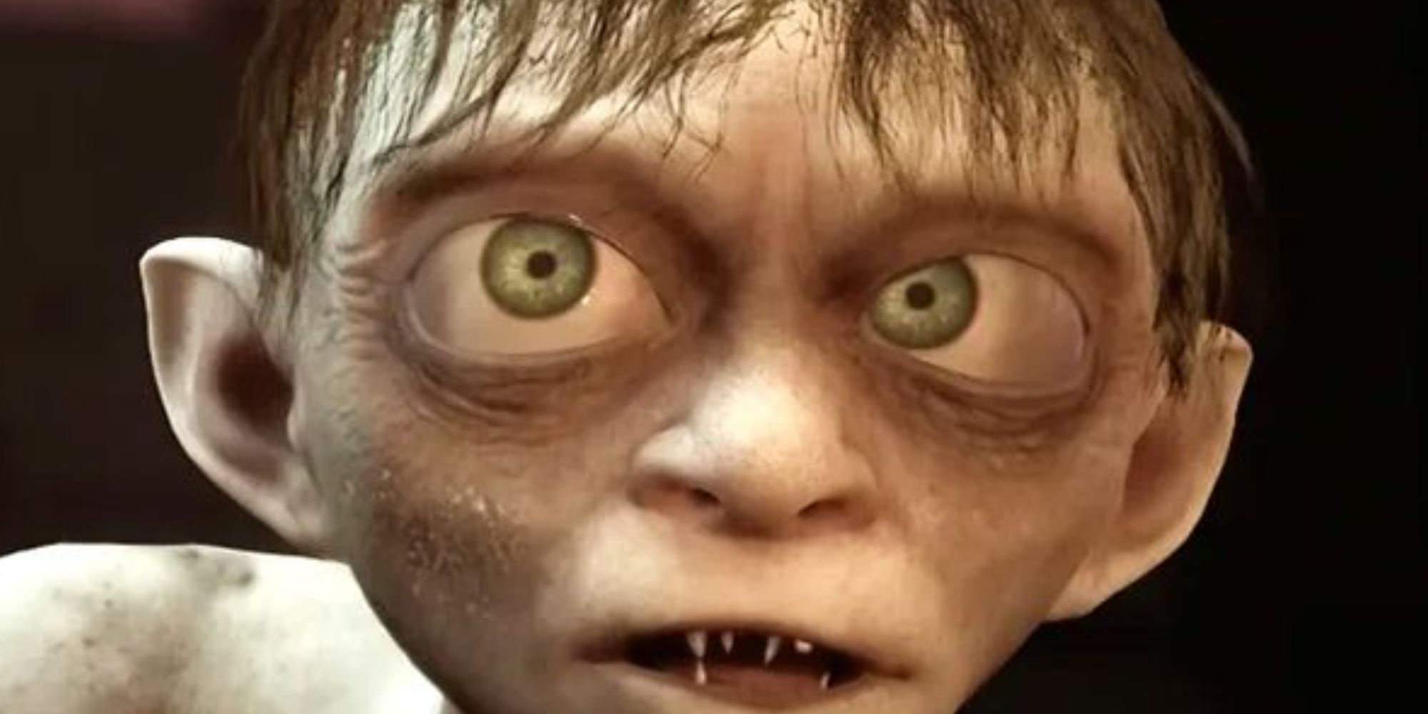 Lord of the Rings Gollum Gollum Close Up