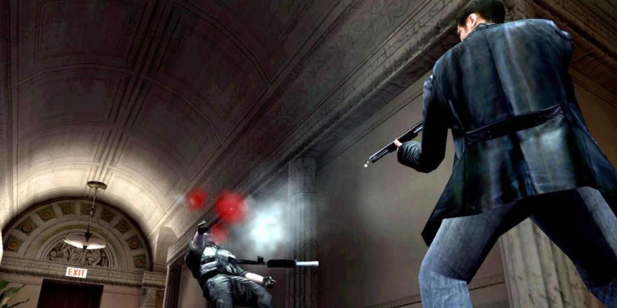 Max Payne Shotgunning Enemy