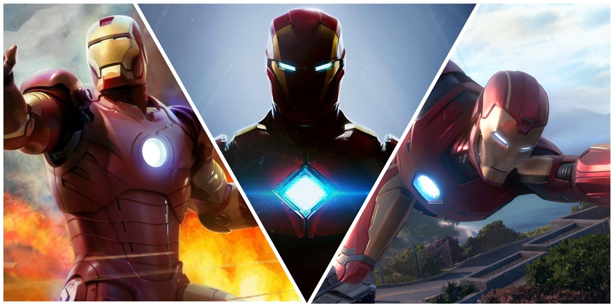 Marvel Iron Man collage