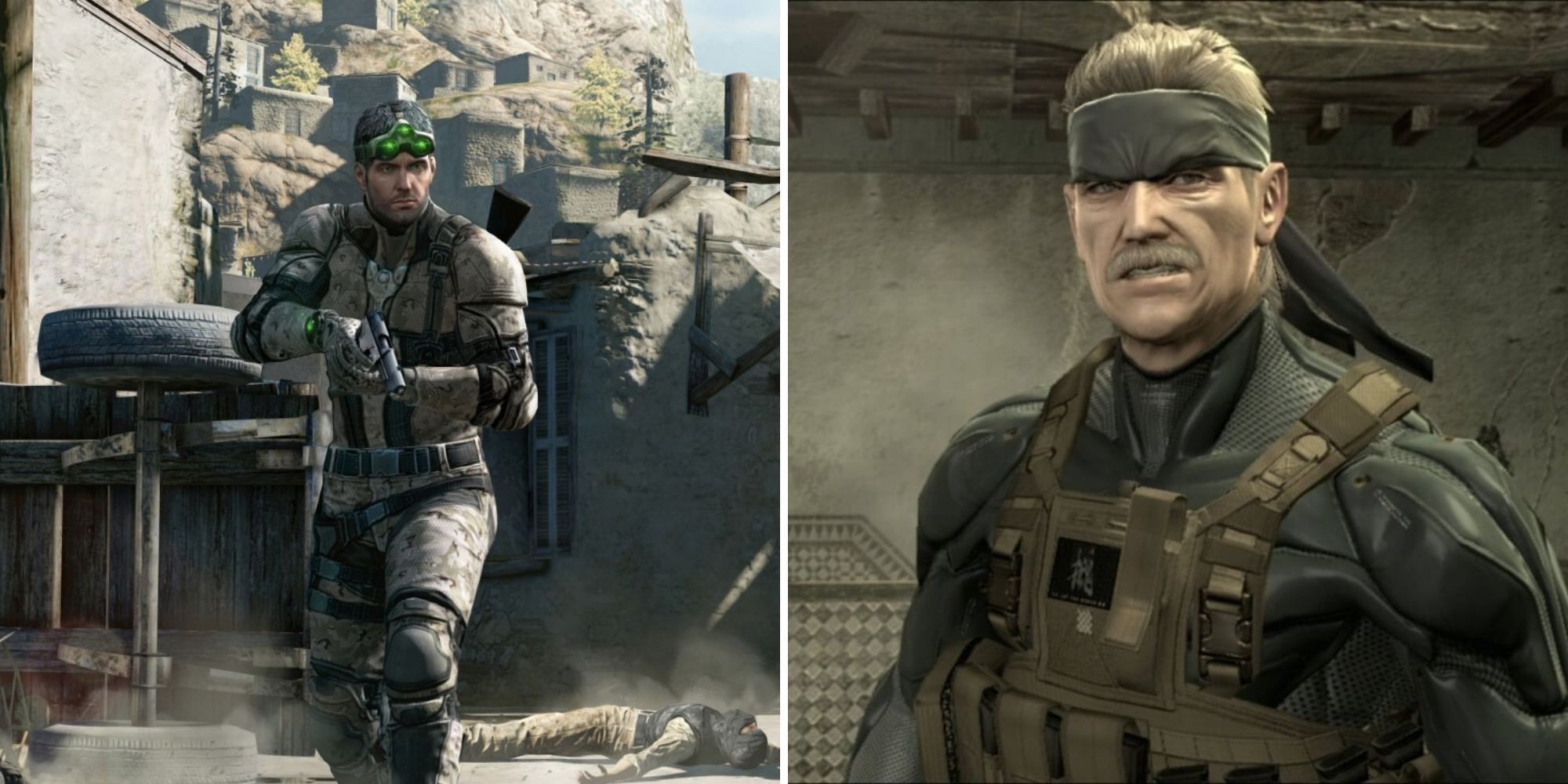 splinter cell and metal gear solid
