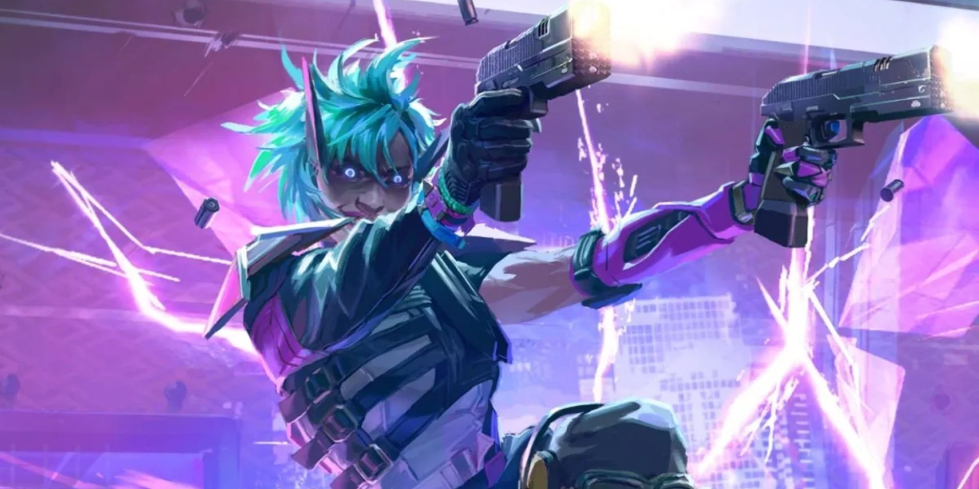 Alter Apex Legends Holding Two Pistols