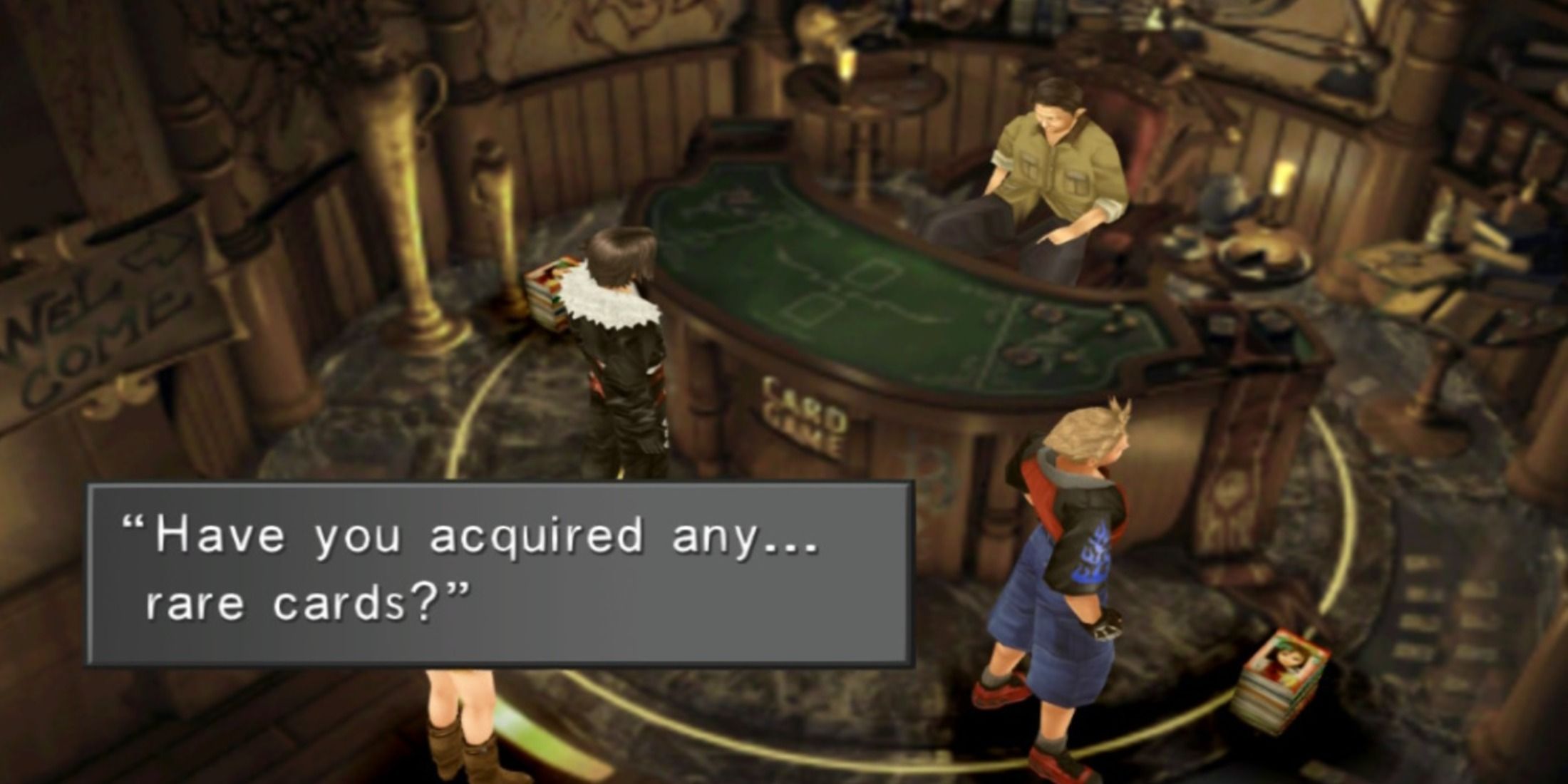 Final Fantasy 8 Speaking With Dollet Pub Owner 