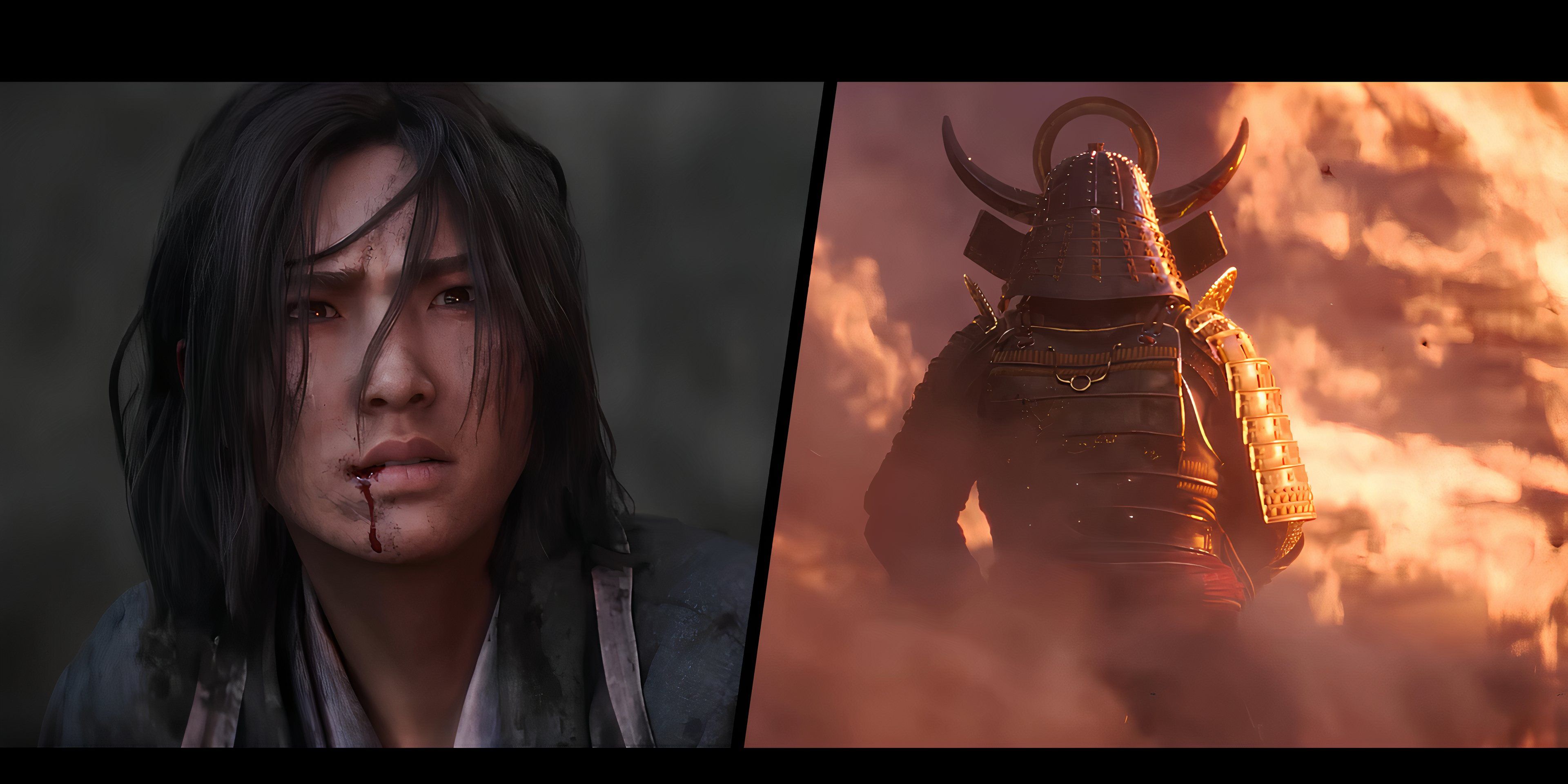 Yasuke and Naoe meet in Assassin's Creed Shadows