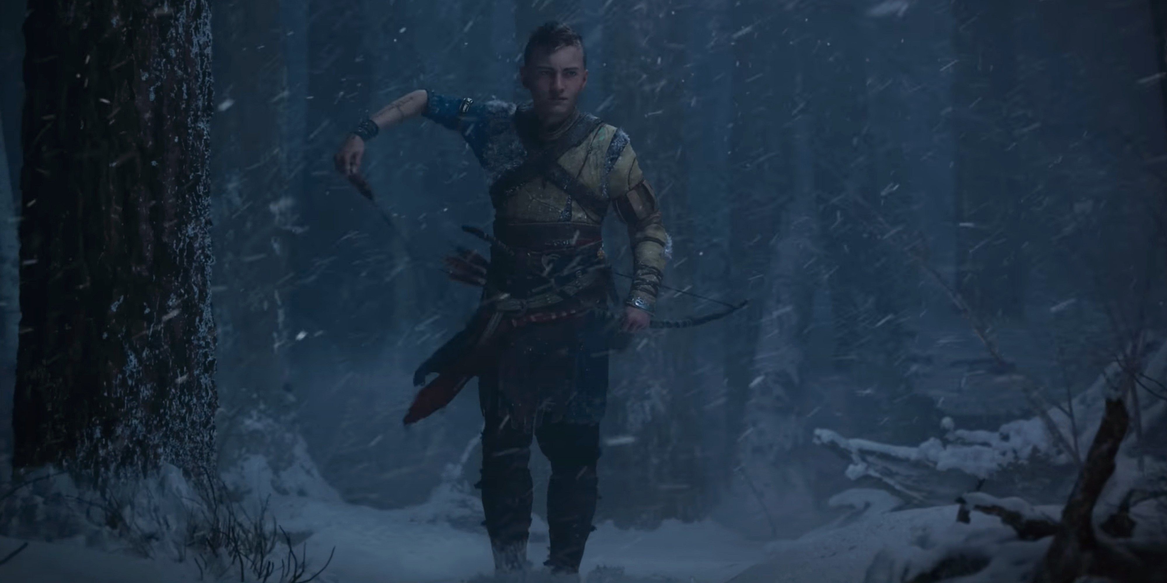 God of War Ragnarok Atreus CGI TV Spot Shot