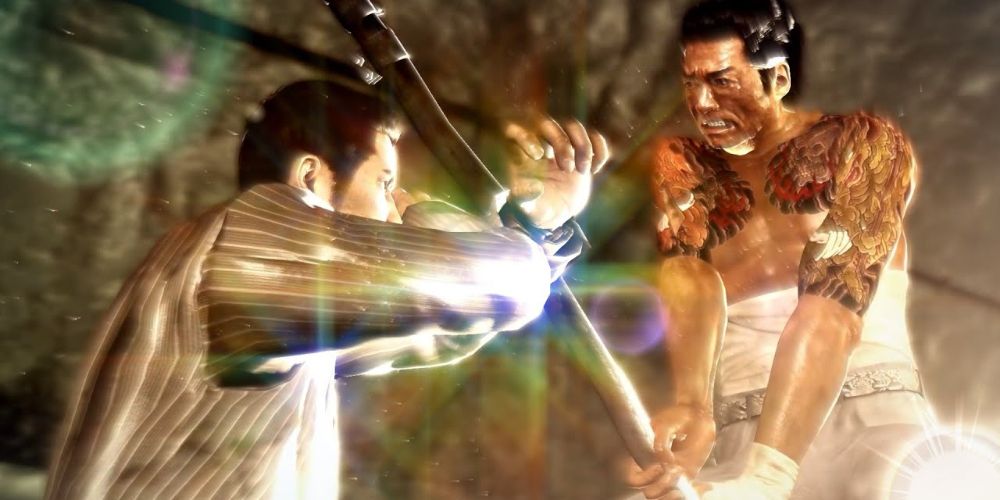 Yakuza 0 Kiryu vs Kuza Fight