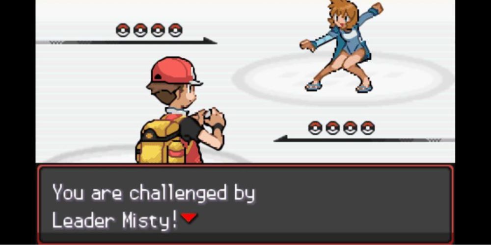 Pokemon Leader Misty Fight Radical Red