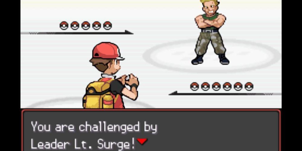 Lt. Surge Fight in Pokemon Radical Red