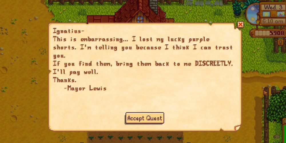 How To Find The Mayor's Shorts in Stardew Valley