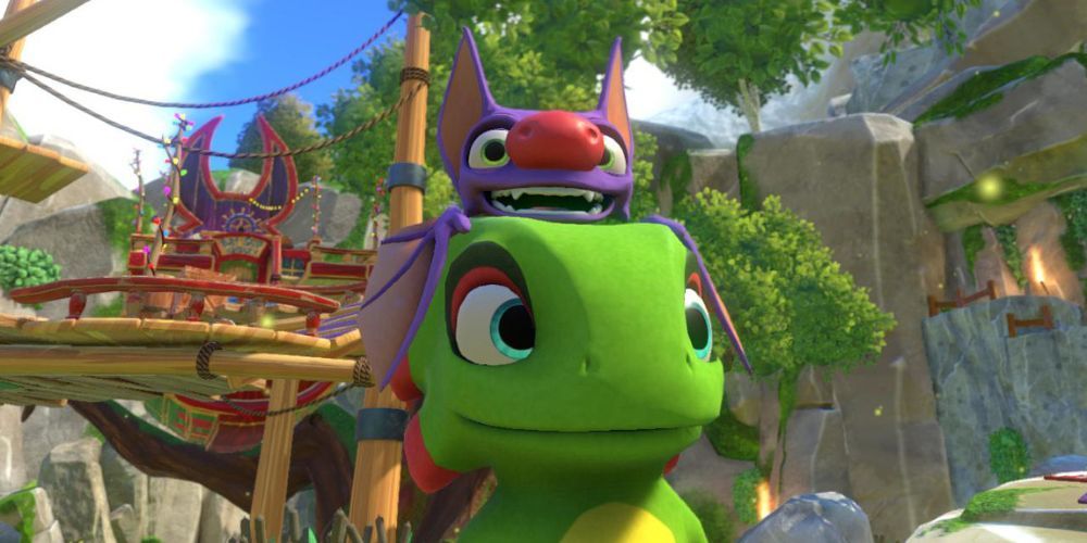 Yooka and Laylee in Yooka Laylee