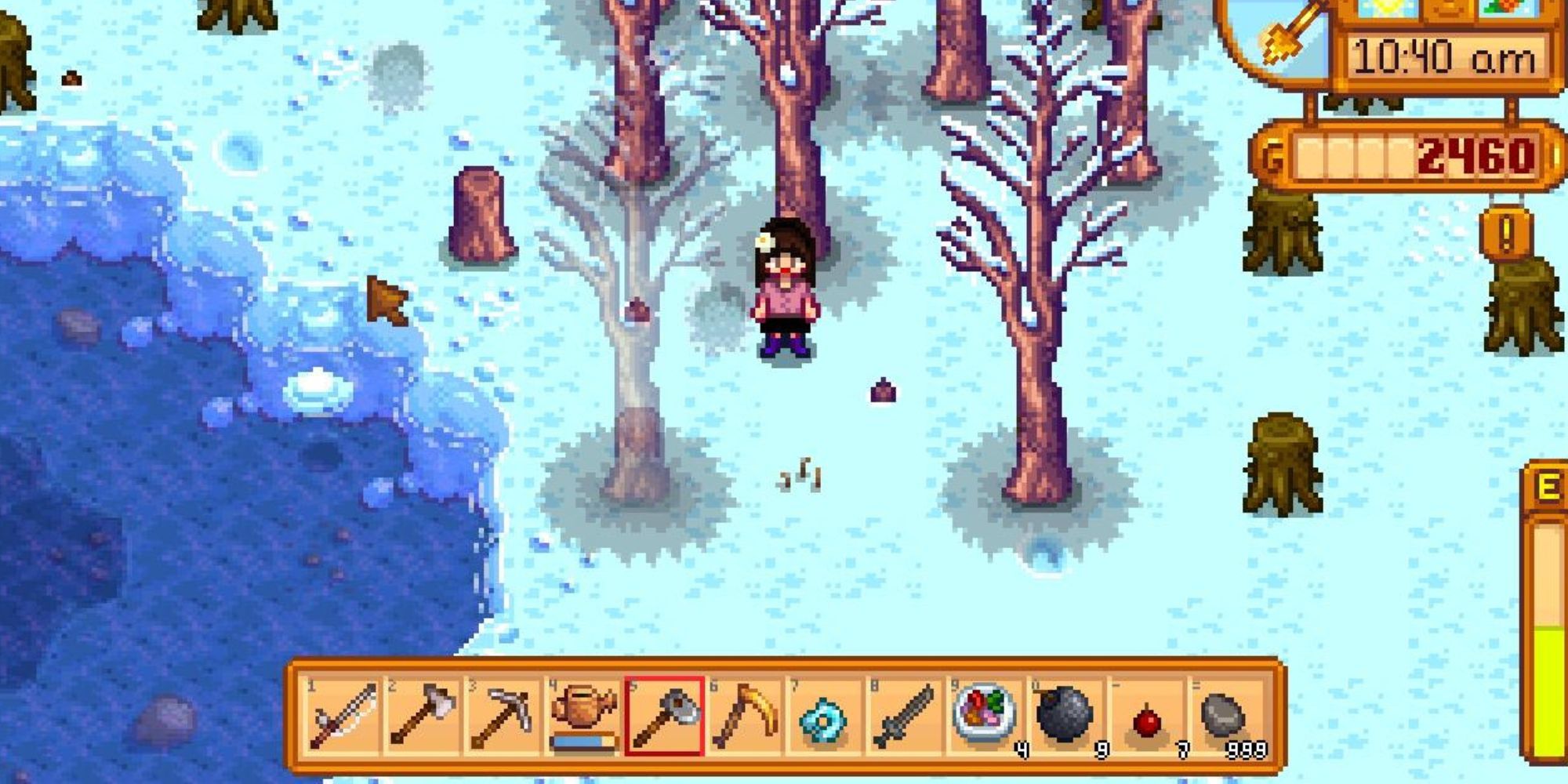 Digging Spot in Stardew Valley