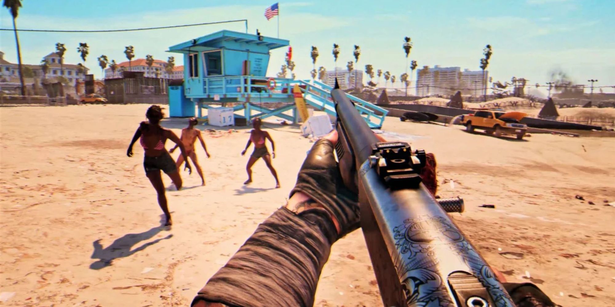 Dead Island 2 Gunplay at Venice Beach