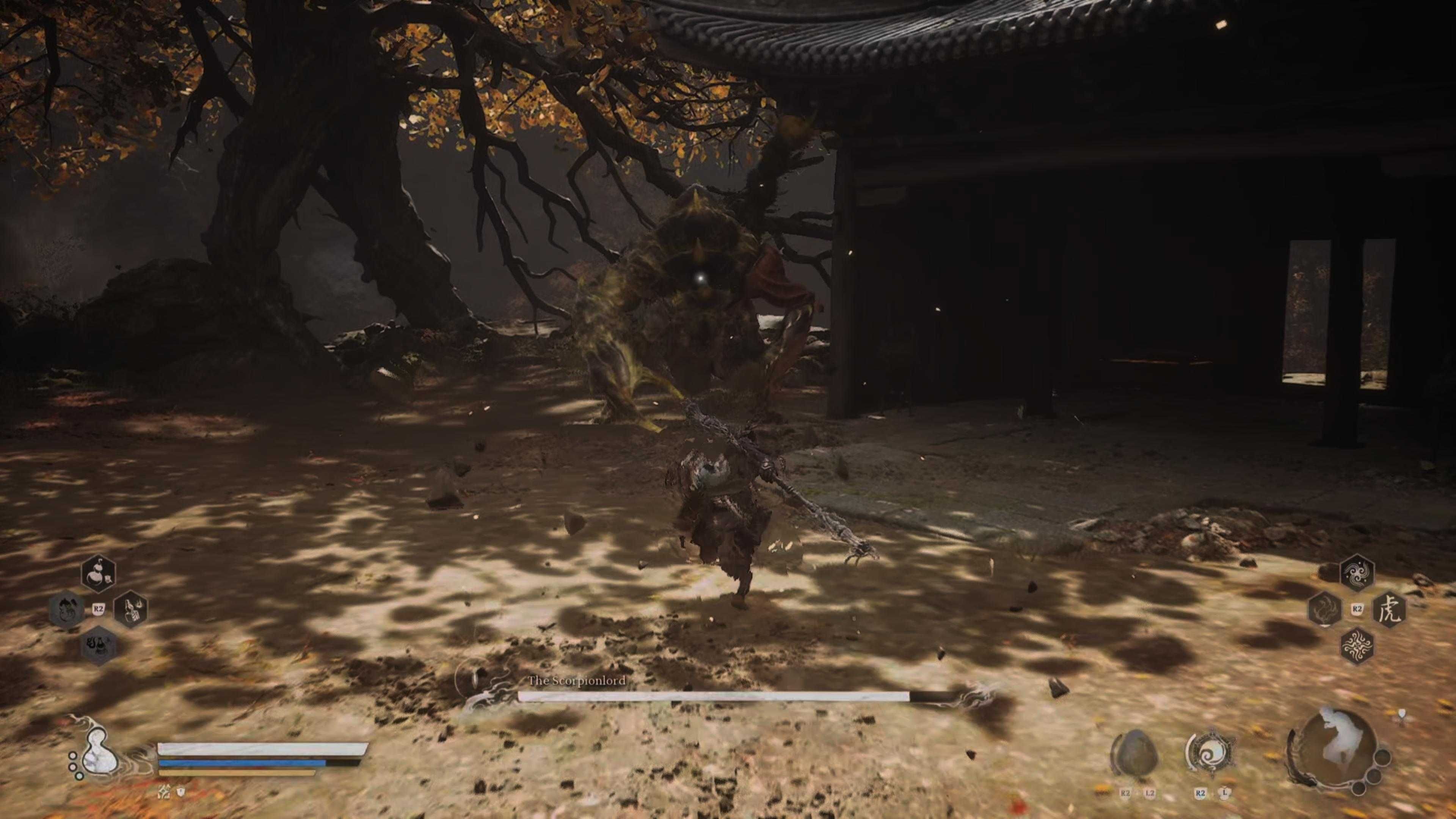 Scorpion Lord Boss Fight in Black Myth Wukong 